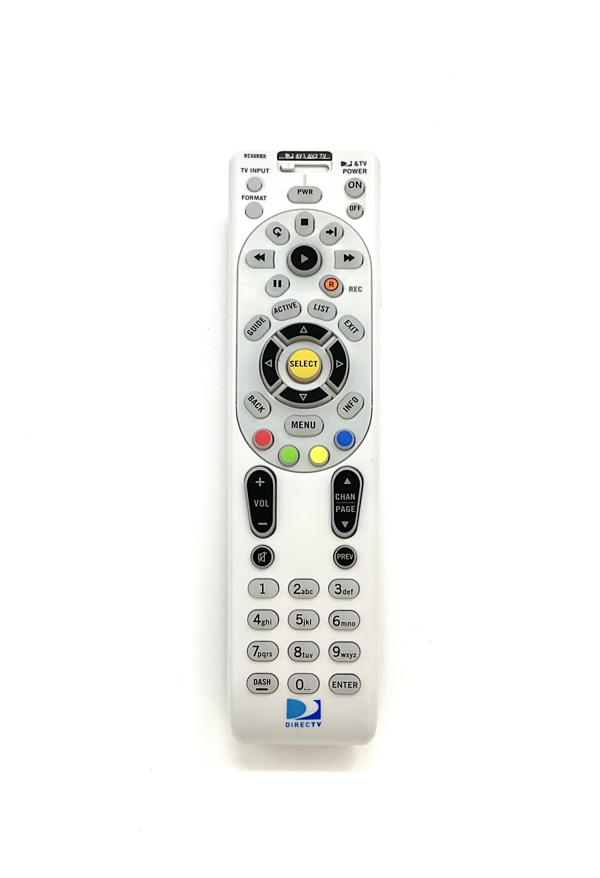 (1 Pack) Replacement DirecTV RC66RBX Universal RF Remote Control for