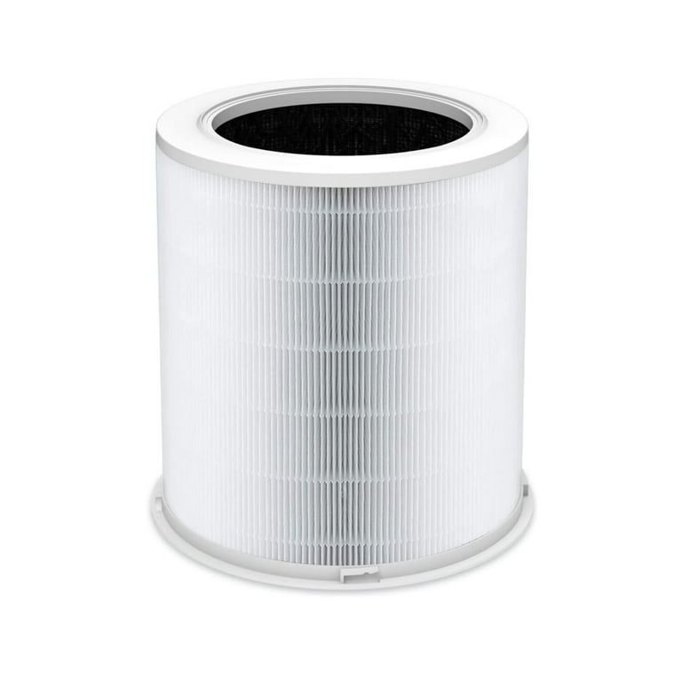 1 Pack Replacement H13 HEPA Air Purifier Filter for DR.J Professional Air Purifier 1800 sq. ft 4 Stage filter with Activated Carbon White