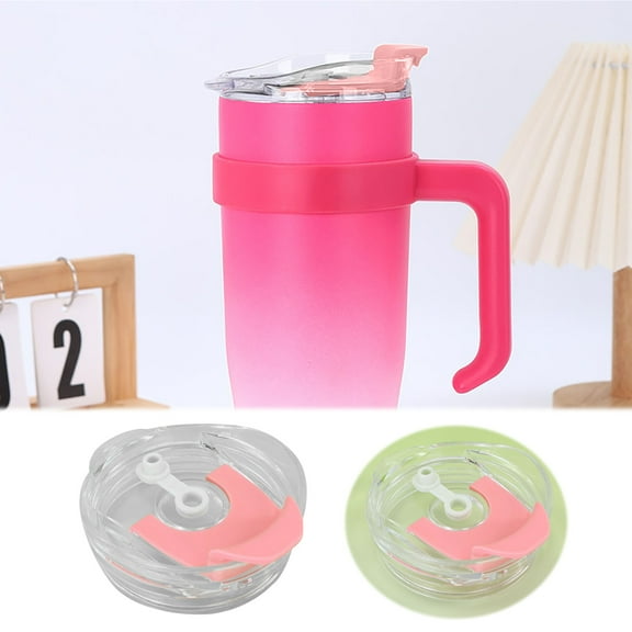 1 Pack Replacement Lids For 40 Oz Tumblers Compatible With And Others. Drinking Options: Directly Or Use A Straw Through The Flip Open Lid Closure Bags Lids Boxes