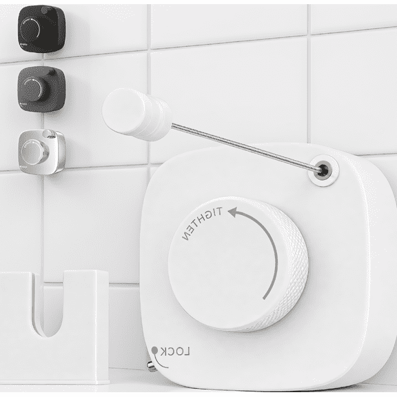 1 Pack Retractable Clothesline, Mounted Laundry Drying Line, Stainless Steel, Extends to 13 ft, Indoor Outdoor