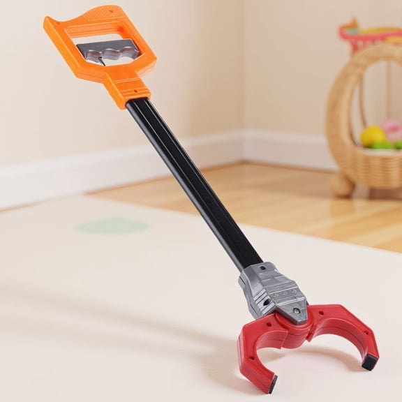 1-Pack Retro Robot Arm Plastic Robotic Pick Up Pinch Tool with Trigger Grip for