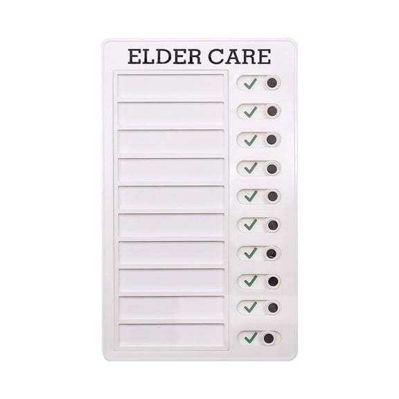 1 Pack Reusable to Do List,Boards Plastic Chore Chart Memo Checklist Boards with Slider Portable Daily Affairs Detachable Schedule Planner for Home Office Check Items Accessories,4.72x7.87in(White4)