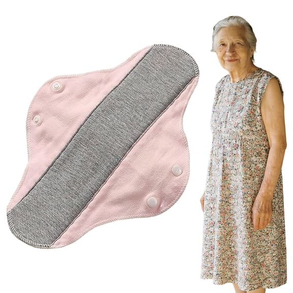 1 Pack Reusable Panty Liners, Cloth Liners for Women Men, Soft Washable Cotton Daily Liners for Light Bladder Leakage & Discharge