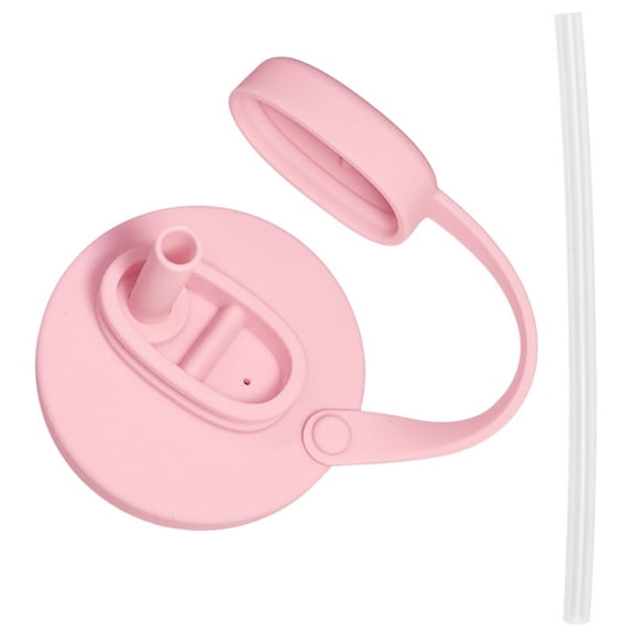 1 Pack Reusable Soda Can Lid with Straw, Snap-On Design, Spill-Resistant Can Cap, Keeps Drinks Clean for Outdoor & Travel