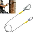 thumbnail image 1 of 1 Pack Rope Roof Harness Construction Harness, Professional Safety, Heavy Load Support, with Adjustable Straps, Equipment for Tree Climbing Electrical Work Roof Adventure Outdoor Hunting, 1 of 9