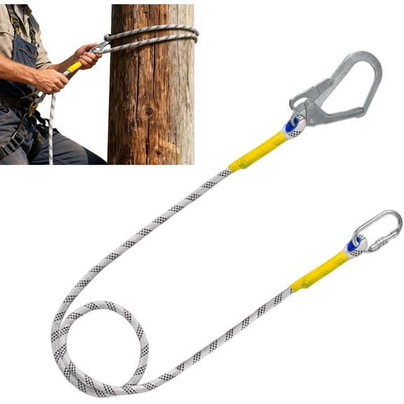 1 Pack Rope Roof Harness Construction Harness, Professional Safety, Heavy Load Support, with Adjustable Straps, Equipment for Tree Climbing Electrical Work Roof Adventure Outdoor Hunting