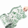 thumbnail image 1 of 1 Pack Rosemary Scented Heavy Duty Drawstring Bags, Tear-Resistant Large Kitchen Garbage Bags with Carry Handles, Leak-Resistant Fresh Scent , Easy Dispensing Roll, Home and Kitchen Use, 1 of 7