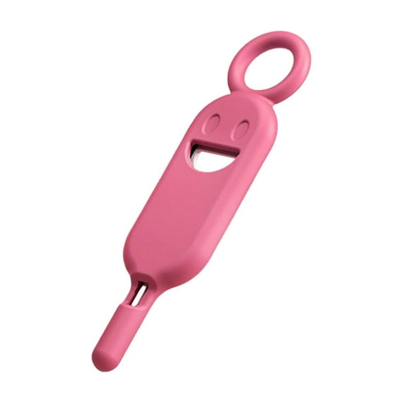 1 Pack SIM Card Removal Tool,Sim Card Tray Opening Tool,Lightweight Portable Pins,Eject Pins Needle,Opener Ejector Compatible with All Cell Phone Smartphone Watchchain Link Remover(Pink1)
