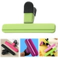 thumbnail image 1 of 1 Pack Sealing Clip Plastic Sealing Clip Fresh Snack Tea Sealing Simple Sealing Clip Potato Chip Bag Clip Heavy Duty Bag Clip For Food Storage/ Fresh-Keeping Clip Snack Moisture-Proof Sealing Clip, 1 of 5