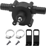 1 Pack Self-Priming Water Transfer Pump Powered by Hand Electric Drill, Portable Household Drill Pump for Water Transfer & Well Pumping