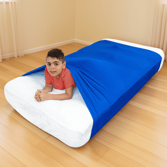 1 Pack Sensory Bed Sheet, Spandex Calming Sheet for and Adults, Breathable, Twin (38 x 60 in)
