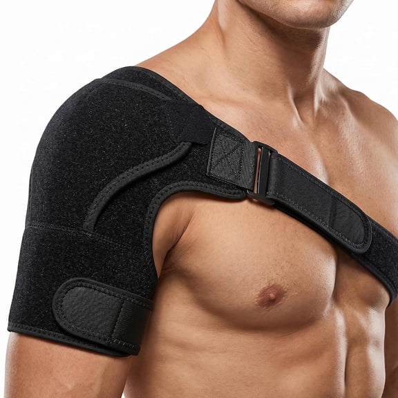 1 Pack Shoulder Brace for Men and Women,Rotator Cuff Shoulder Support for Sports