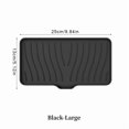 1-Pack Silicone Drain Soap Box Kitchen Bathroom Anti-slip Sink Tray ...