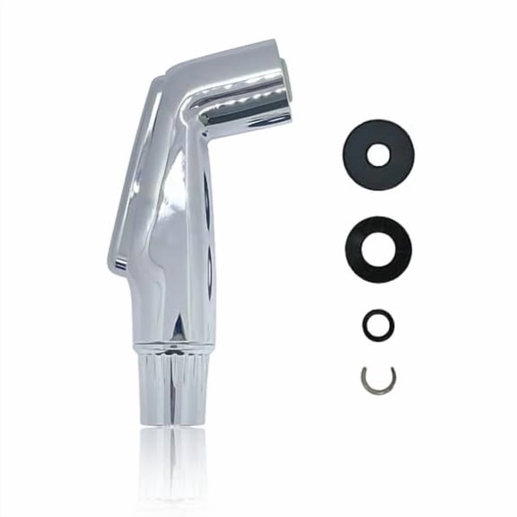 1 Pack Sink Sprayer Replacement Head Set Universal Kitchen Sink Spray Attachment Side Sprayer Head Faucet Pull Out Spray Head for Easy Installation Universal Fit Sink Spray Head Chrome