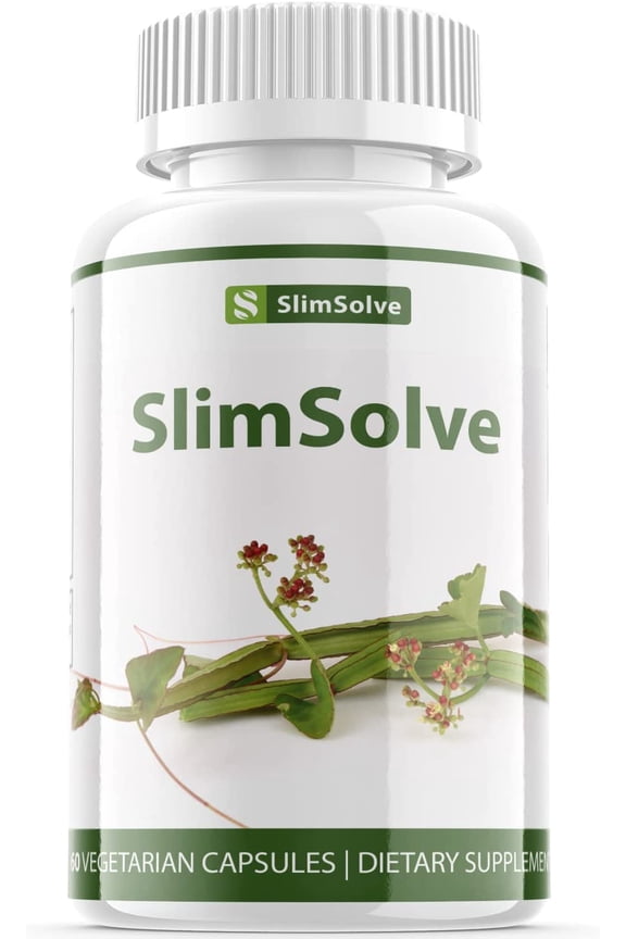 (1 Pack) Slim Solve - Keto Weight Loss Formula - Energy & Focus Boosting Dietary Supplements for Weight Management & Metabolism - Advanced Fat Burn Raspberry Ketones Pills - 60 Capsules