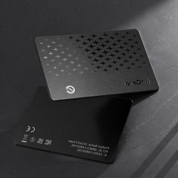 1 Pack Slim Wallet Card, 0.06in Thin Bluetooth Card , Long Life, IP68 Water Resistant, Works with Find My and Find Hub, for Wallets Keys Bags