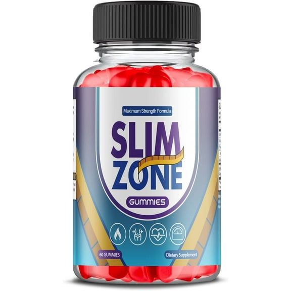 (1 Pack) Slim Zone Keto ACV Gummies - Supplement for Weight Loss - Energy & Focus Boosting Dietary Supplements for Weight Management & Metabolism - Fat Burn - 60 Gummies
