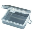 thumbnail image 1 of 1 Pack Small Clear Plastic Beads Storage Containers Box with Hinged Lid for Storage of Small Items, Crafts, Jewelry, Hardware(2.6 x 1.9 x 0.9 Inches), 1 of 5