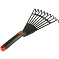 thumbnail image 1 of 1-Pack Small Hand Rakes - Lightweight Plastic Garden Rakes for Raised Garden Bed,Leaves,Lawns & Tight Spaces,Easy-Grip Ergonomic Handle,Lightweight Leaf Rake,Plastic Rake for Leaves(13.7x7 Inch), 1 of 9
