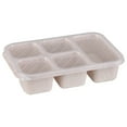 thumbnail image 1 of 1 Pack Snack Containers, 5 Compartments Snackle Box Container, Meal Prep Reusable Lunchable Container, Microwave Dishwasher Safe, Food Storage Containers for Work Travel, 9.25x6.1x2.17 Inch, Gray, 1 of 9