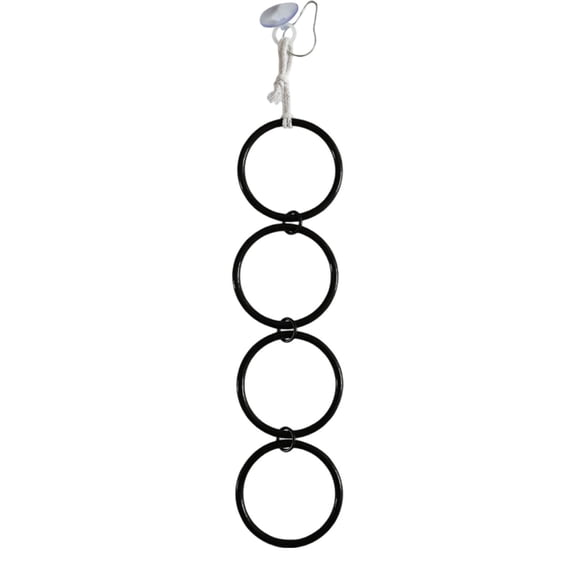 1 Pack Snake Climbing Rings for Reptile Tank, Enrichment Toys for Pet Snakes, Reptile Habitat Accessories for Terrarium Decor, Climbing Toy for Lizards and Geckos (23.62 Inch)