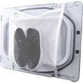 thumbnail image 1 of 1 Pack Sneaker Dryer Bag, Dryer Door Shoe Net with Elastic Straps, Sneaker Laundry Bag for Shoes, White, 14.17 in × 17.32 inch, 1 of 5