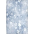 thumbnail image 1 of 1 Pack Snowflakes Kitchen Towels Highly Absorbent, Super Soft Dishcloths 18 x 28 Inches Reusable Quick Drying Tea Towels Set for Home,Kitchen Decor Wash cloth, 1 of 7