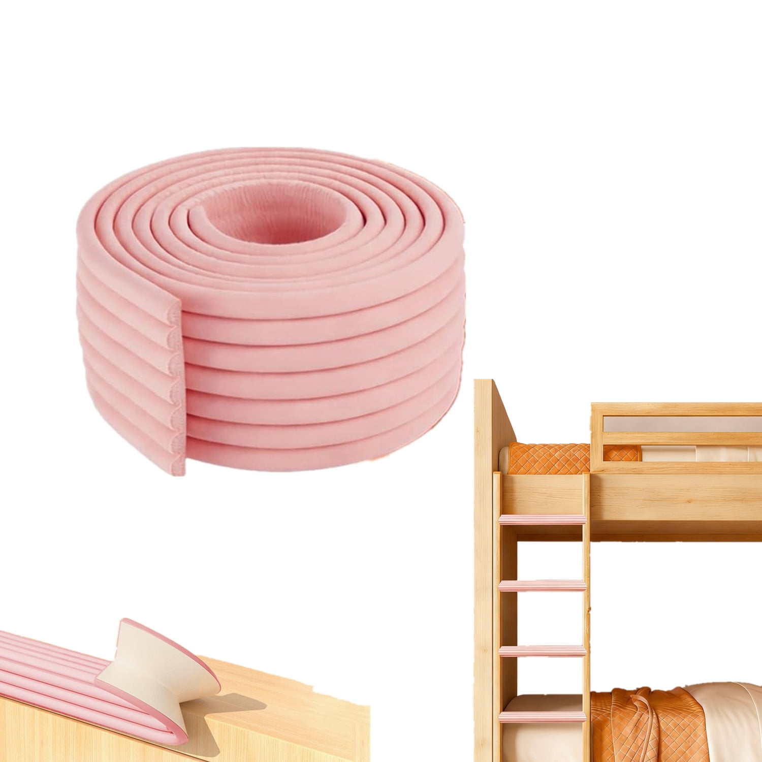 1 Pack Soft Bunk Bed Ladder Pads–Foam Step Padding & Ladder Cover for ...