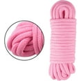 thumbnail image 1 of 1 Pack Soft Cotton Rope Cord,Casewin 1PCS 10 M/33 Feet 8 MM All Purpose Rope Craft Rope Thick Cotton Twisted Cord (Pink), 1 of 6