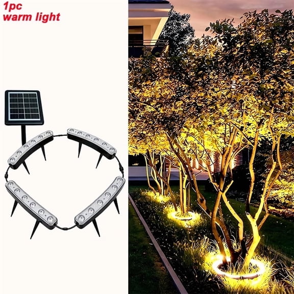 1 Pack Solar LED Outdoor Spotlight, 3 Lighting Modes IP44 Waterproof Lawn Light for Garden Yard Patio Valentine DIY Decor