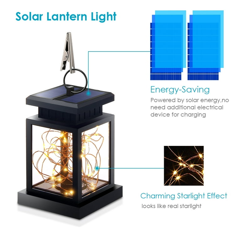 Solar Lights Outdoor Hanging Solar Lantern , Solar Garden Lights for Patio Landscape Yard, Warm White , Dusk to Dawn Auto Sensor On Off Solar Lights Outdoor Hanging Solar Lantern , Solar Garden Lights for Patio Landscape Yard, Warm White , Dusk to Dawn Auto Sensor On Off