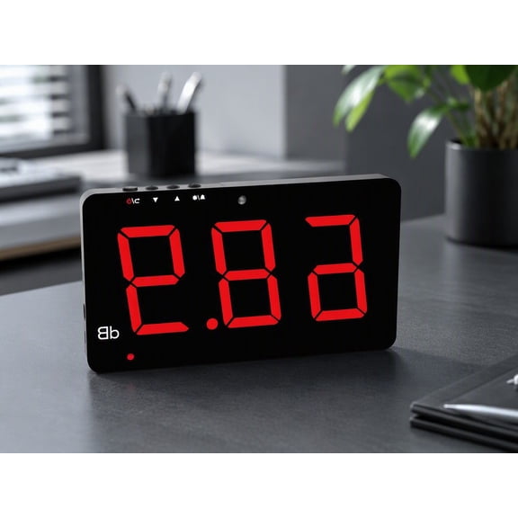 1 Pack Sound Meter, 30-130dB Decibel Tester with Large LCD Display, Mount Design with Alarm Function
