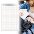thumbnail image 1 of 1 Pack Spiral Notebook, A6 Top Spiral Notebooks, A6 Size, 4x5.7 inch, Grid Thick Paper, Mini Notebooks for Work, Study and Gifts, Office, Classroom Supplies(40 Sheets/80 Pages), 1 of 9