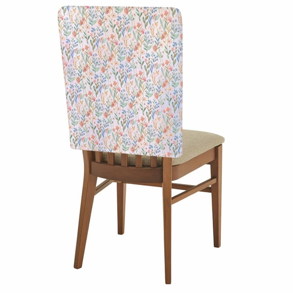 1 Pack Spring Florals Chair Back Covers Colorful Gradient Wildflowers ...