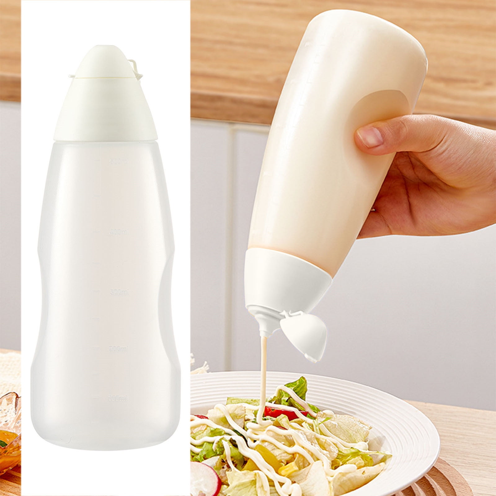 1 Pack Squeeze Bottles - Plastic Squeeze Bottles For Sauces - Condiment ...