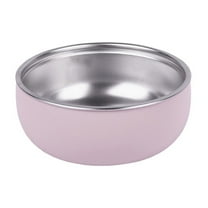 1 Pack Stainless Steel Baby Bowls with Suction 2-in-1 BPA-Free Removable Silicone Sleeve, Non Slip, Anti Scald, Unbreakable, Dishwasher Safe for Toddler Kids Food Feeding