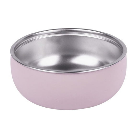 1 Pack Stainless Steel Baby Bowls with Suction 2-in-1 BPA-Free Removable Silicone Sleeve, Non Slip, Anti Scald, Unbreakable, Dishwasher Safe for Toddler Kids Food Feeding