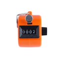 thumbnail image 1 of 1 Pack Stainless Steel Hand Tally Counter 4 Digit Tally Counters Mechanical Palm Counter Clicker Counter Handheld Pitch Click Counter Metal Number Count for Row, People, Golf, Lap & Knitting, 1 of 1