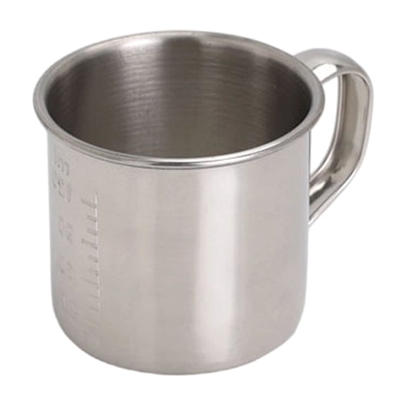 1 Pack Stainless Steel Measuring Cup, Cups with Graduated Markings, for Baking, Rice, Liquid by Ageoie