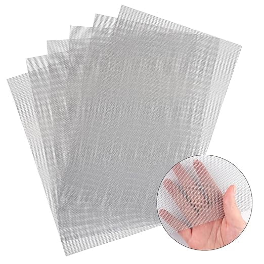 1 Pack Stainless Steel Wire Mesh Screen for DIY Projects, Vent, Cage, Garden, Window, Filter - Never Rust,S