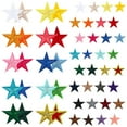 1 Pack Star Iron On Patches Embroidery Patches Applique Patches Sew On