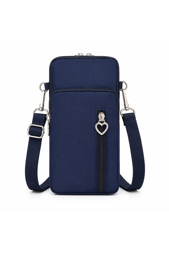 Cell Phone Crossbody Bag with Shoulder Strap, Mini Wallet Phone Holder Pouch for Travel and Daily Use, TIKA