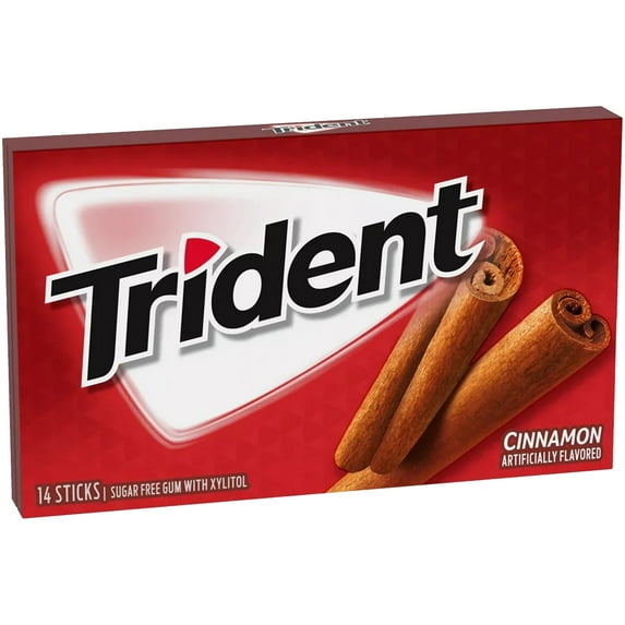 1 Pack Sugar-Free Chewing Gum | Cinnamon Flavoured Gum - 14 Pieces Per Pack | RADYAN