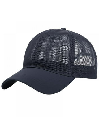 Men Washed Cotton Cadet Hat Adjustable Baseball Cap Classic Flat
