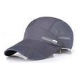 thumbnail image 1 of 1-Pack Summer Quick Dry Baseball Cap – Mesh Back Cooling Sun Hat, Flexfit Sports Cap for Golf, Cycling, Running, Fishing & Outdoor Activities TIKA, 1 of 4