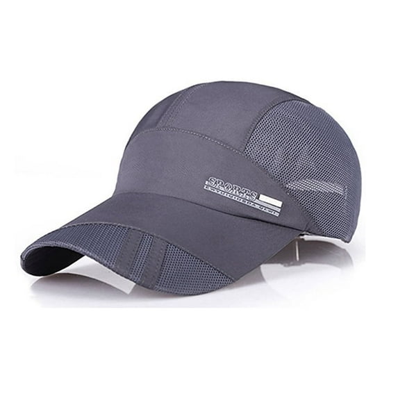 1-Pack Summer Quick Dry Baseball Cap – Mesh Back Cooling Sun Hat, Flexfit Sports Cap for Golf, Cycling, Running, Fishing & Outdoor Activities TIKA