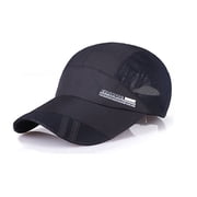Mesh Back Baseball Cap, Adjustable Strap Sports Hat for Golf, Running and Fishing, TIKA