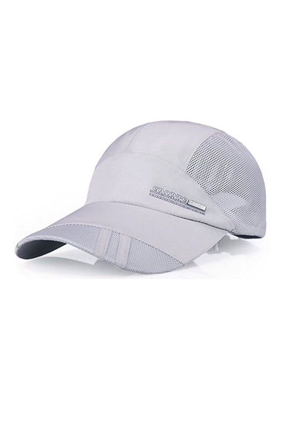 1-Pack Quick Dry Mesh Back Baseball Cap, Breathable Cooling Sun Hat with Adjustable Strap, Lightweight Sports Cap for Golf Running Fishing TIKA