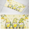 thumbnail image 1 of 1 Pack Summers Lemon Gnomes Fluorescent Light Covers for Ceiling Lights Farm Yellow Fruit Green leaf Gradient Magnetic Ceiling Light Covers Overhead Light Filters for Office Classroom Home, 1 of 9