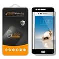 thumbnail image 1 of (1-Pack) Supershieldz Designed for LG Aristo [Full Screen Coverage] Tempered Glass Screen Protector, Anti-Scratch, Bubble Free (Black Frame), 1 of 4